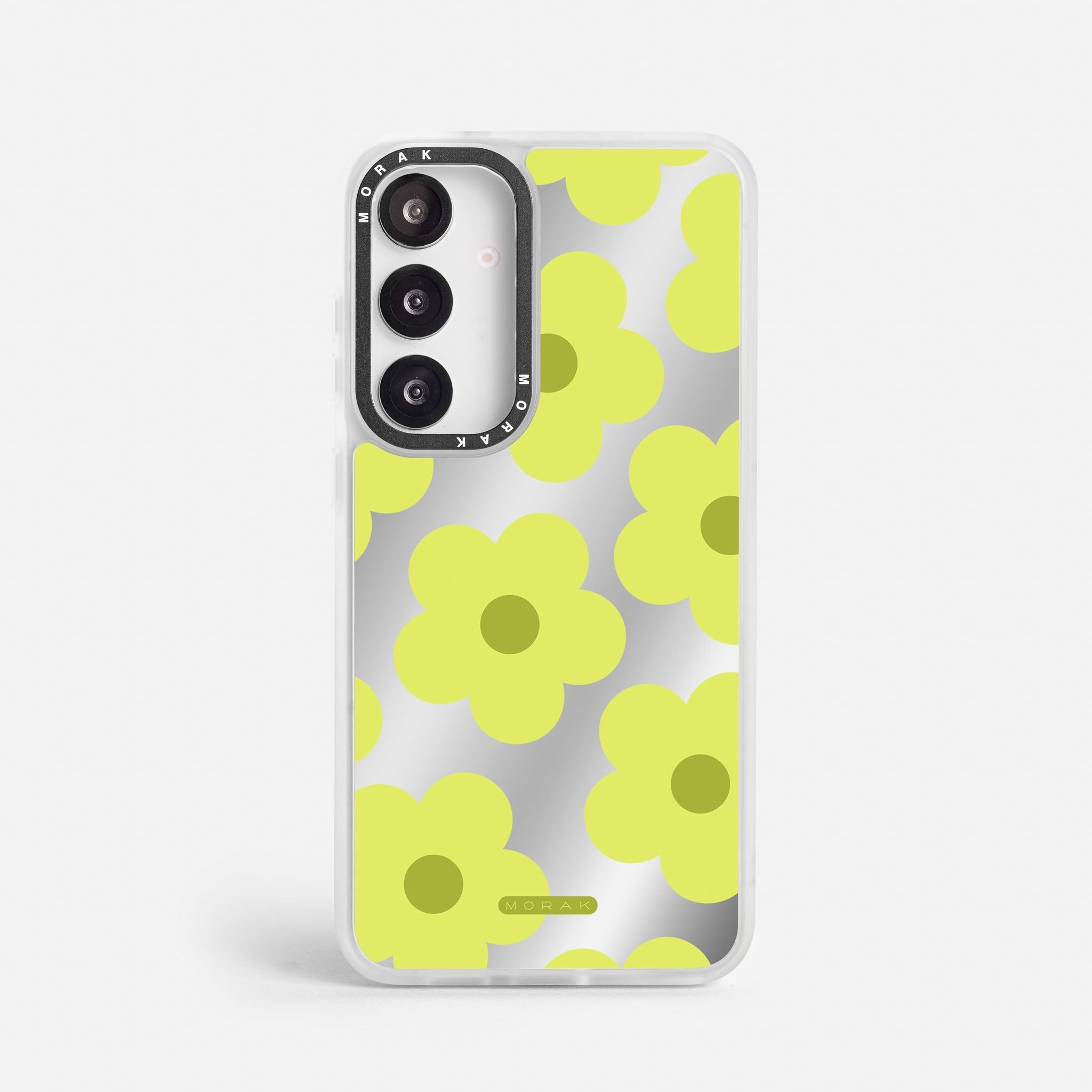 Case Retro Flowers - Espejo Premium – Protección antigolpe | Diseño colombiano | Morak
