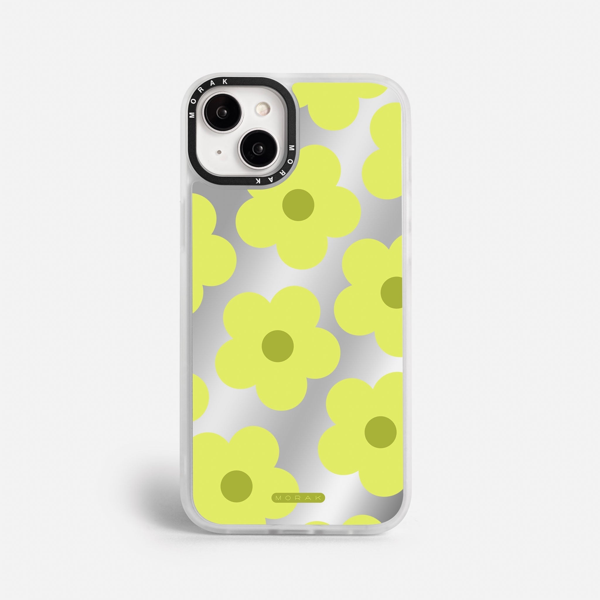 Case Retro Flowers - Espejo Premium – Protección antigolpe | Diseño colombiano | Morak