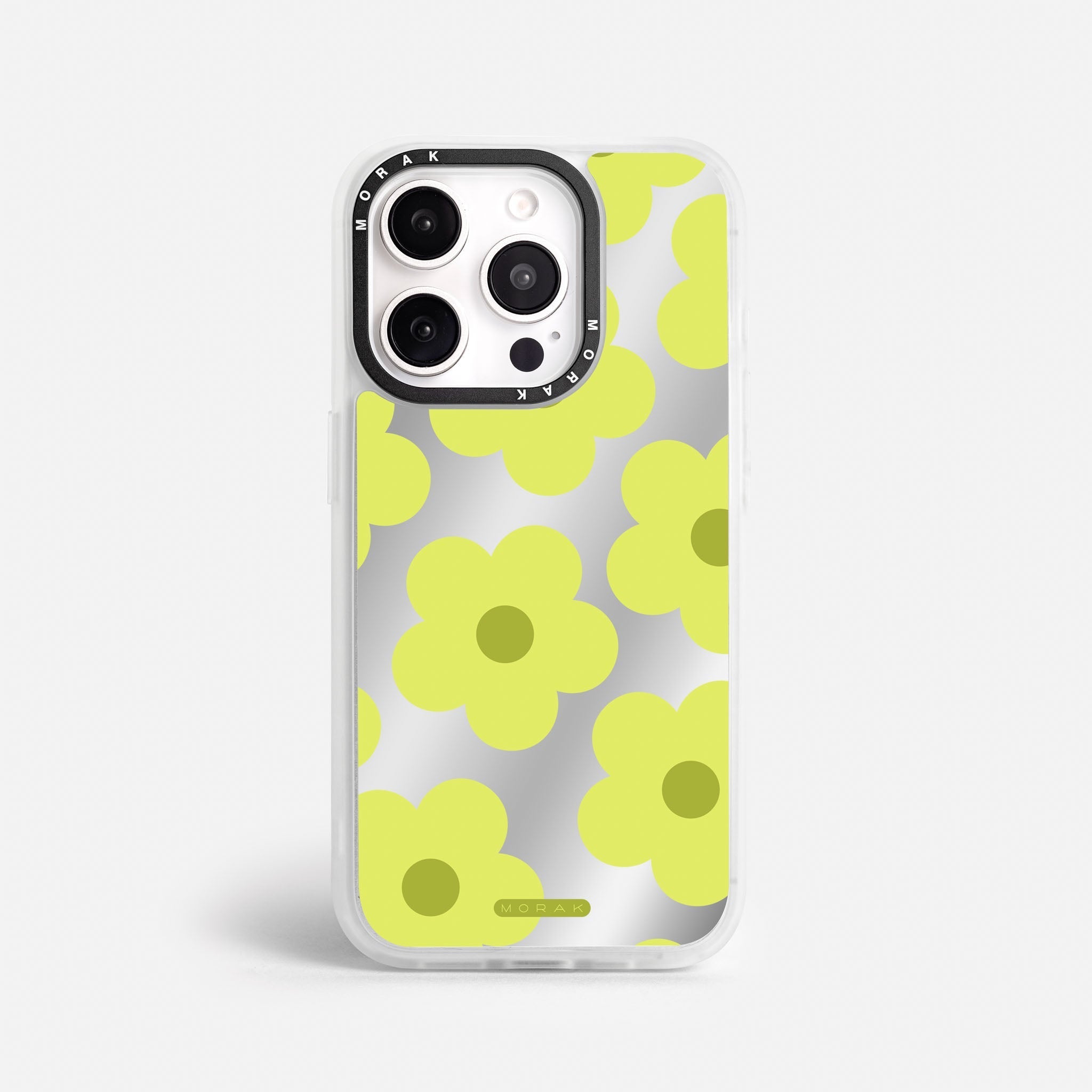 Case Retro Flowers - Espejo Premium – Protección antigolpe | Diseño colombiano | Morak