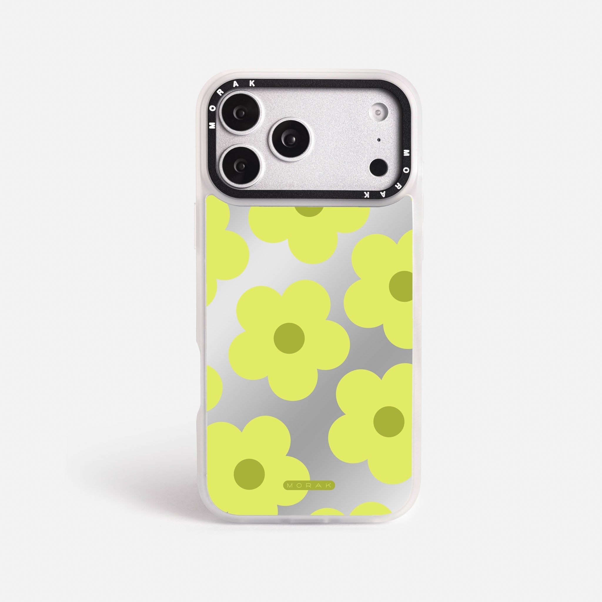 Case Retro Flowers - Espejo Premium – Protección antigolpe | Diseño colombiano | Morak