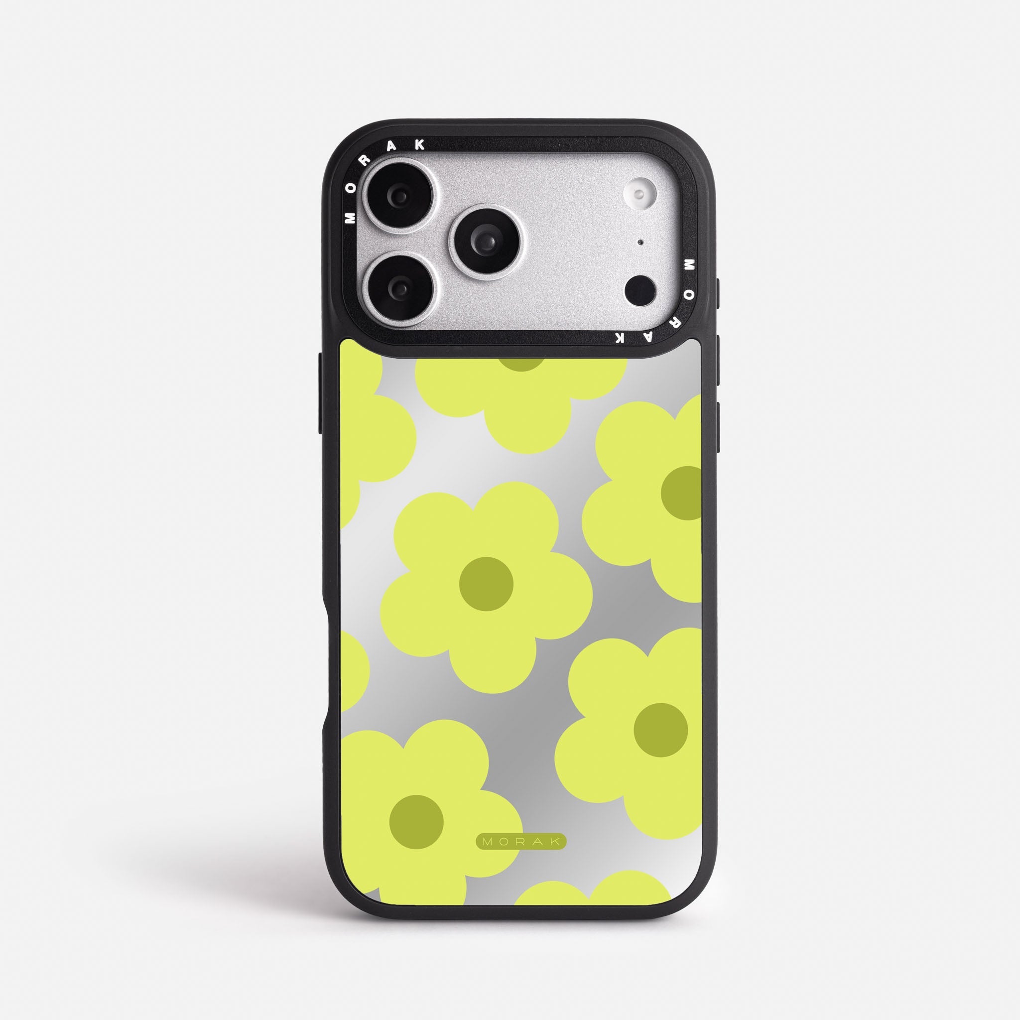Case Retro Flowers - Espejo Premium – Protección antigolpe | Diseño colombiano | Morak