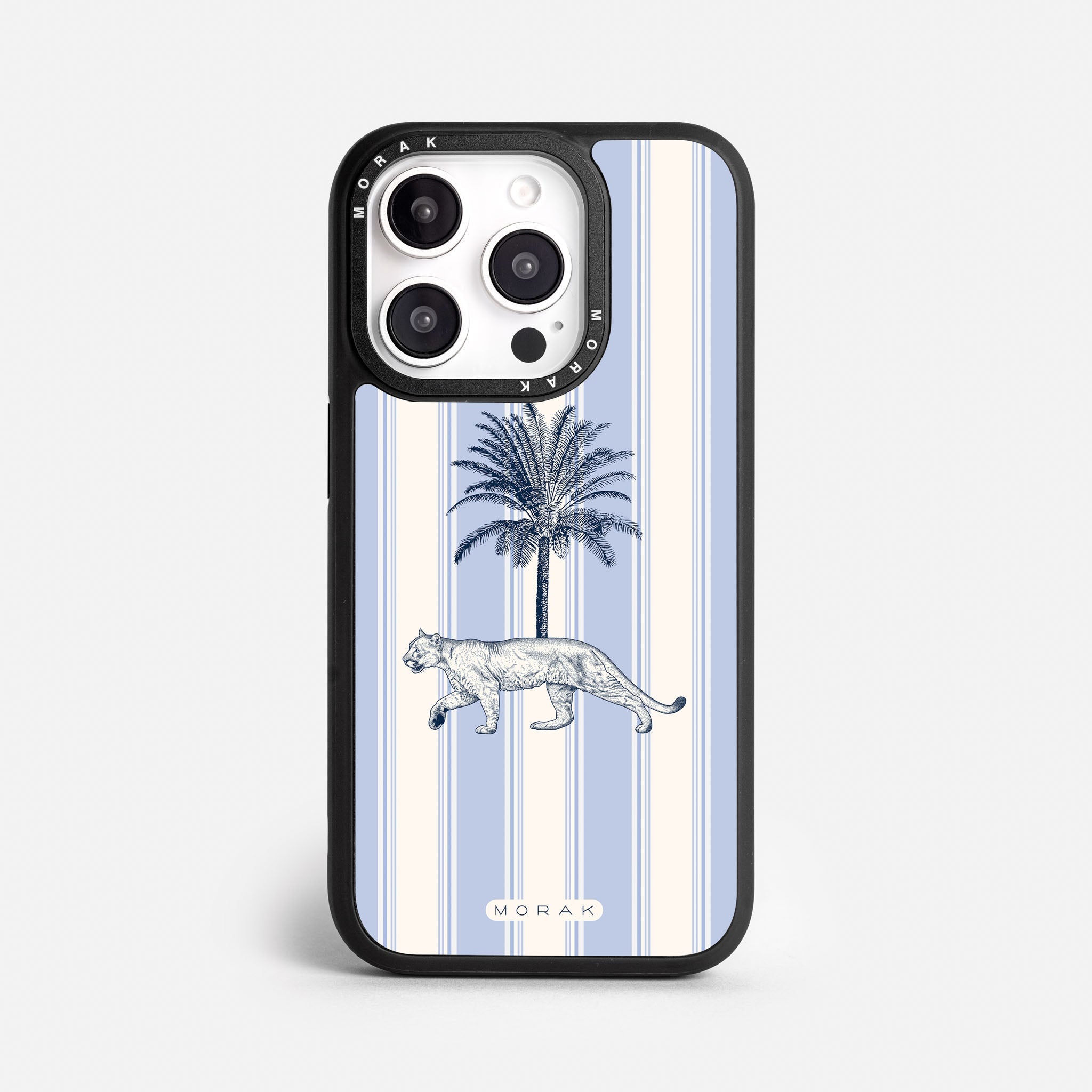 Case Safari Palm - Blanco Premium – Protección antigolpe | Diseño colombiano | Morak