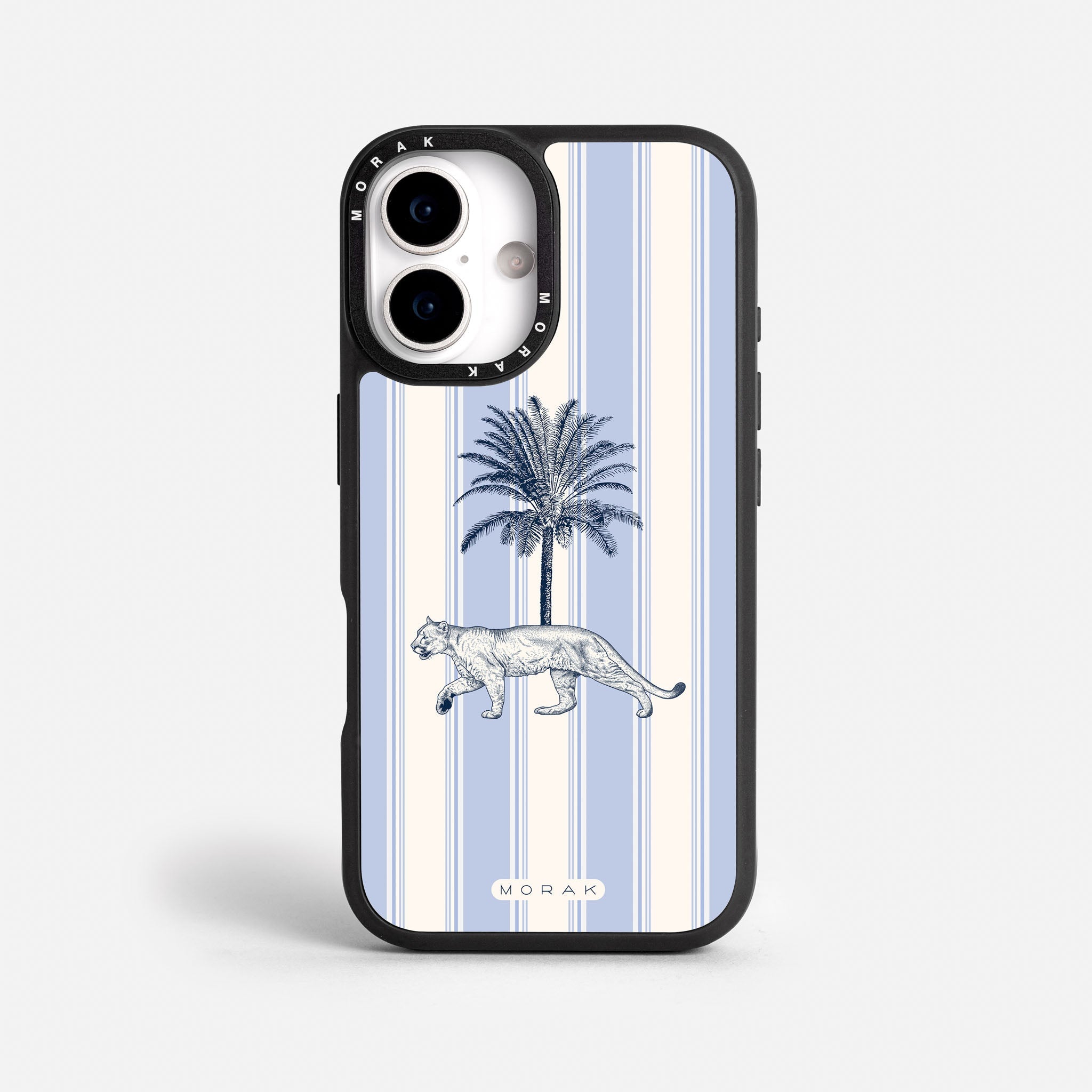 Case Safari Palm - Blanco Premium – Protección antigolpe | Diseño colombiano | Morak