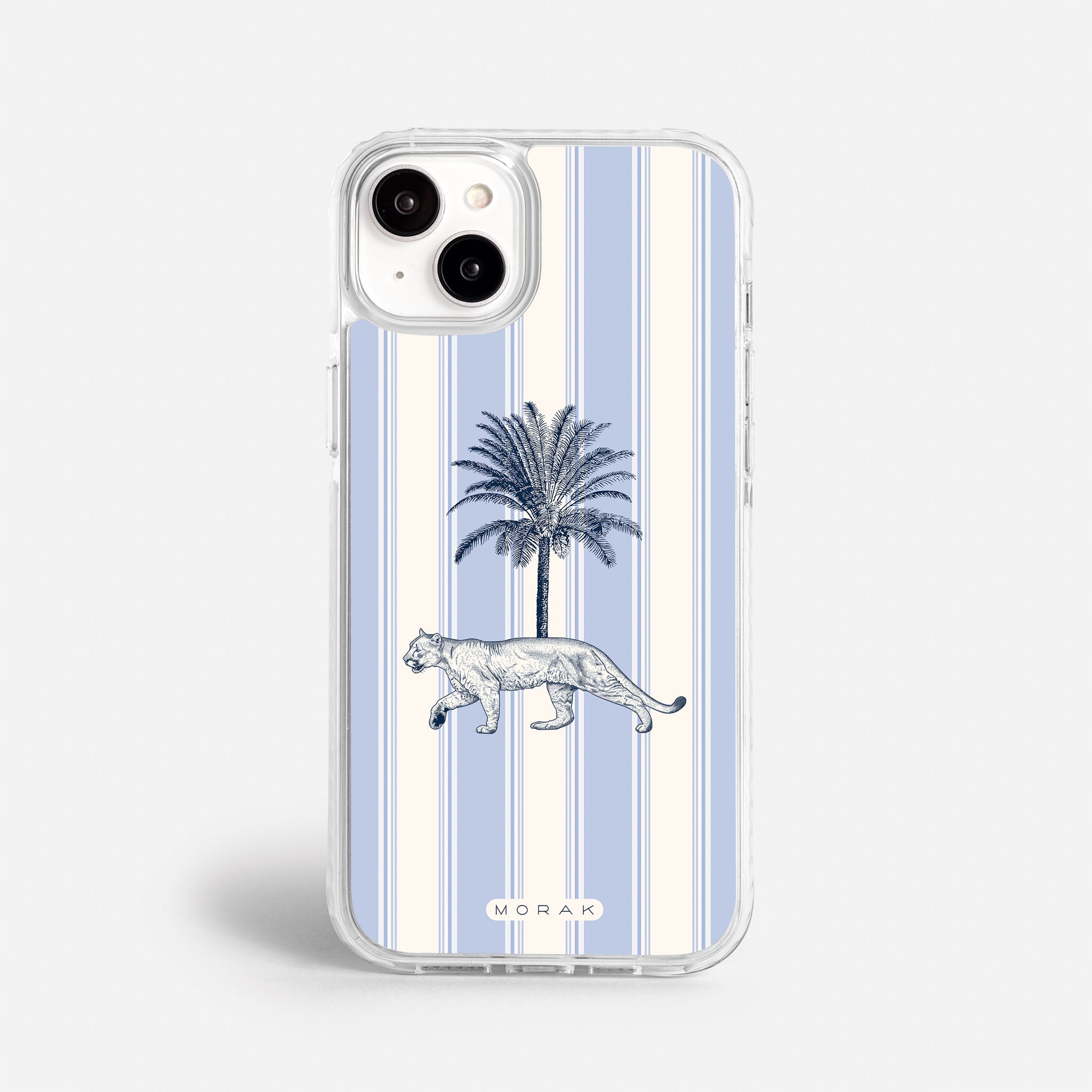 Case Safari Palm - Blanco Premium – Protección antigolpe | Diseño colombiano | Morak