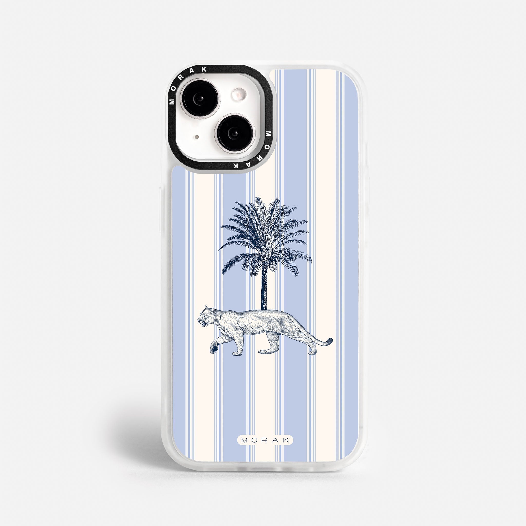 Case Safari Palm - Blanco Premium – Protección antigolpe | Diseño colombiano | Morak