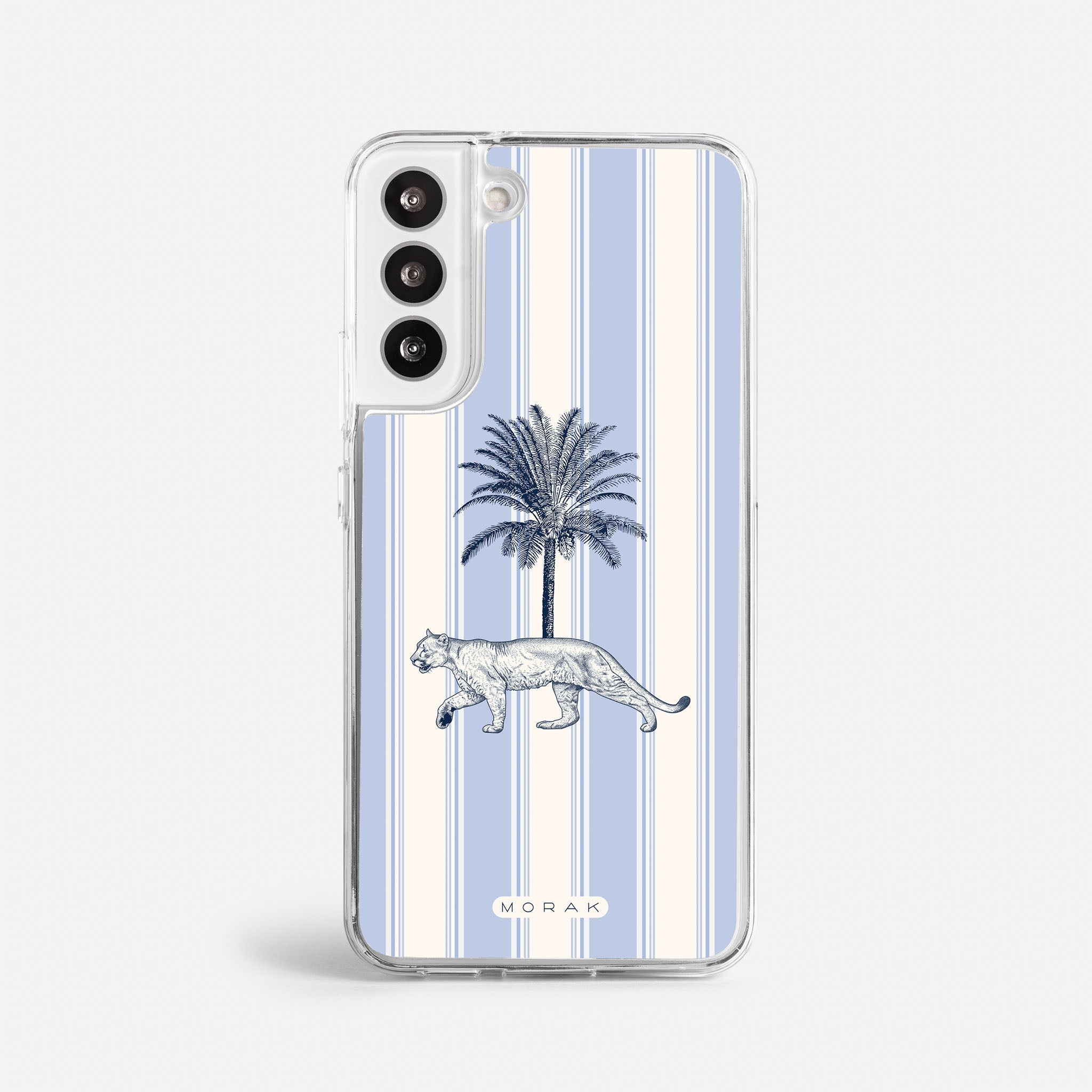 Case Safari Palm - Blanco Premium – Protección antigolpe | Diseño colombiano | Morak