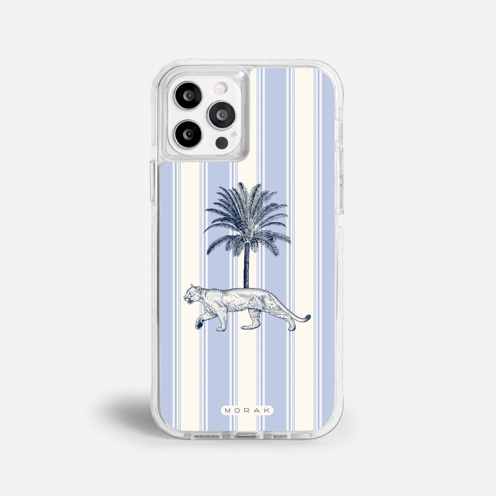 Case Safari Palm - Blanco Premium – Protección antigolpe | Diseño colombiano | Morak