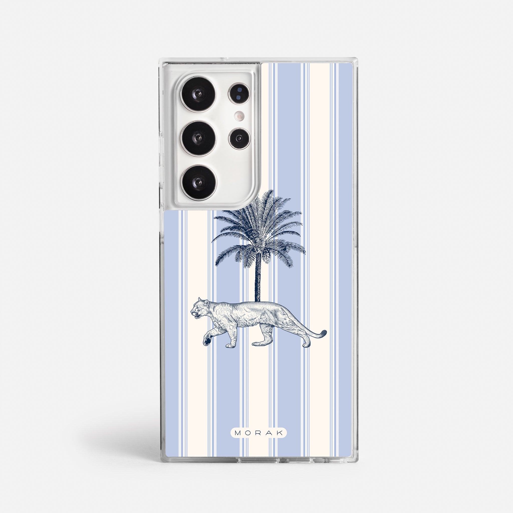 Case Safari Palm - Blanco Premium – Protección antigolpe | Diseño colombiano | Morak