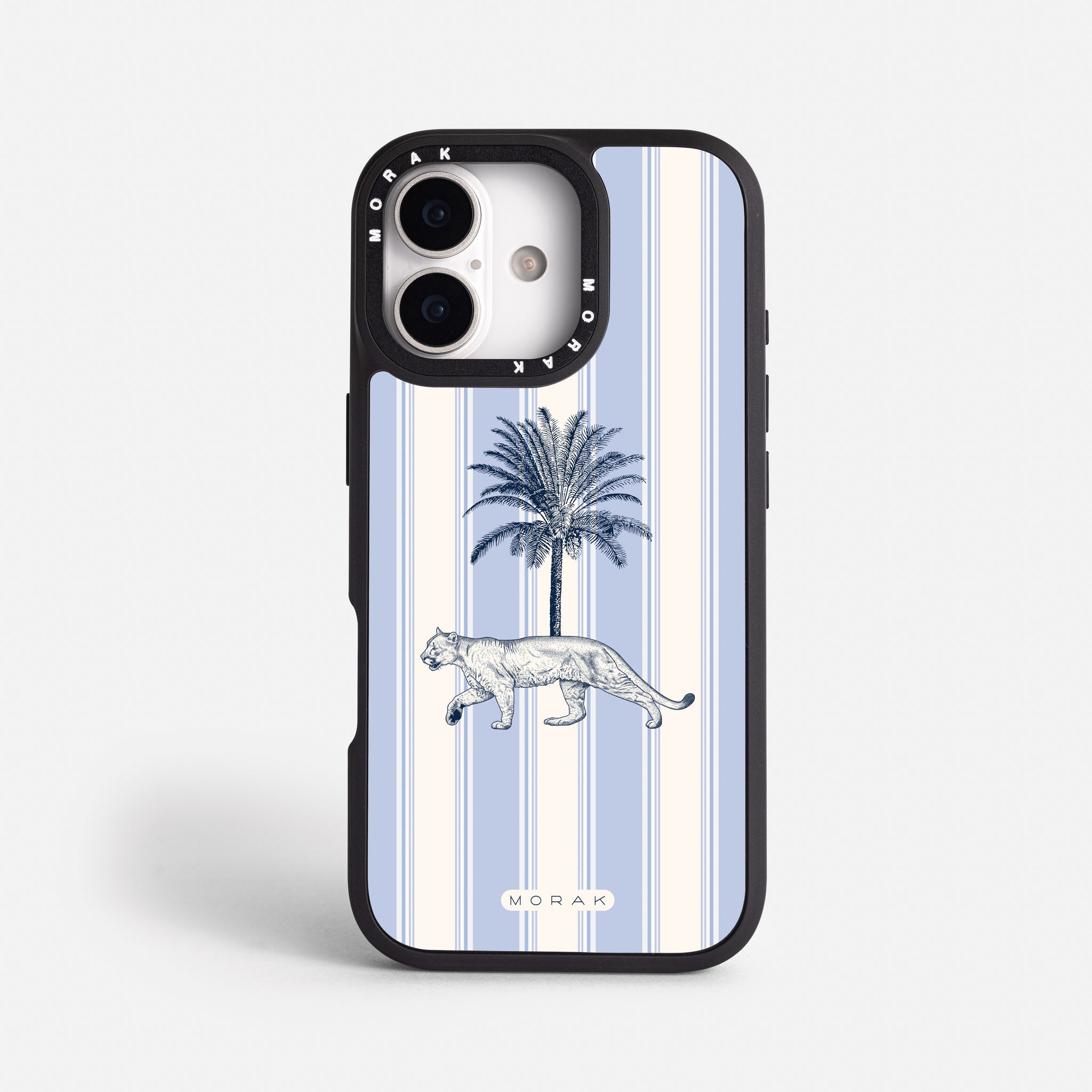 Case Safari Palm - Blanco Premium – Protección antigolpe | Diseño colombiano | Morak