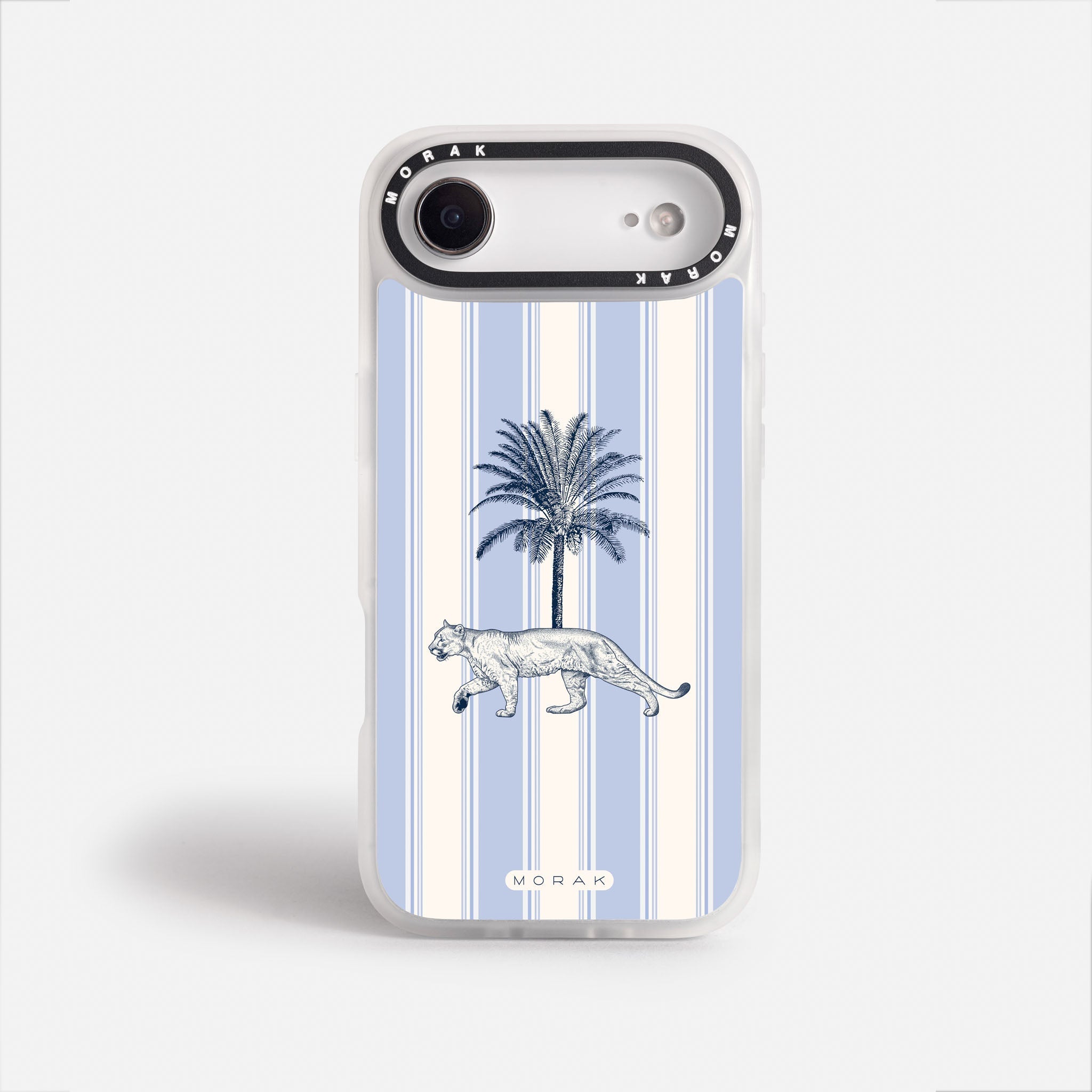 Case Safari Palm - Blanco Premium – Protección antigolpe | Diseño colombiano | Morak