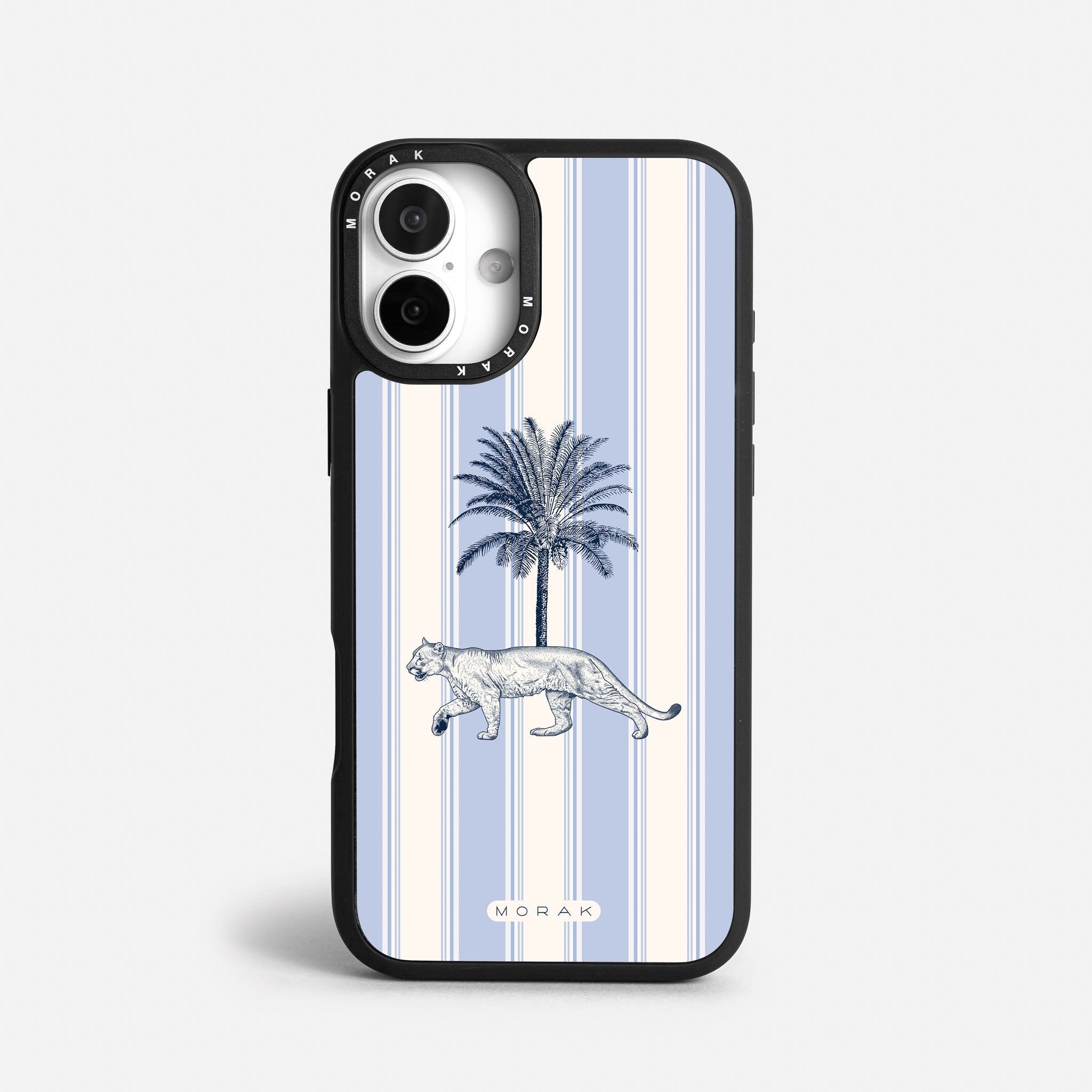 Case Safari Palm - Blanco Premium – Protección antigolpe | Diseño colombiano | Morak