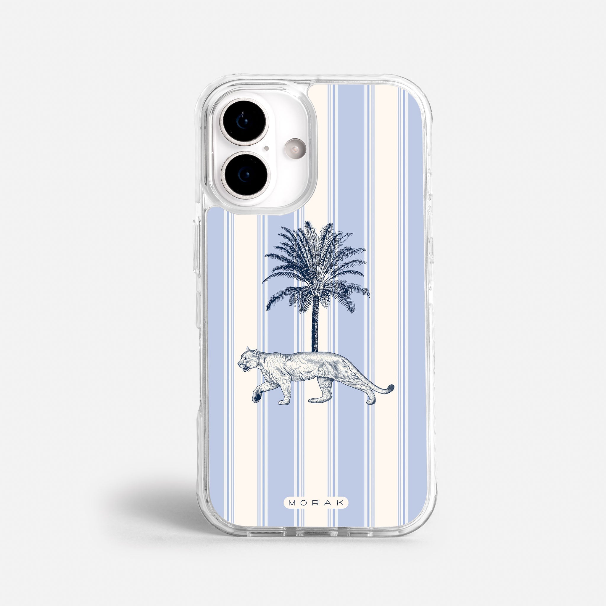 Case Safari Palm - Blanco Premium – Protección antigolpe | Diseño colombiano | Morak