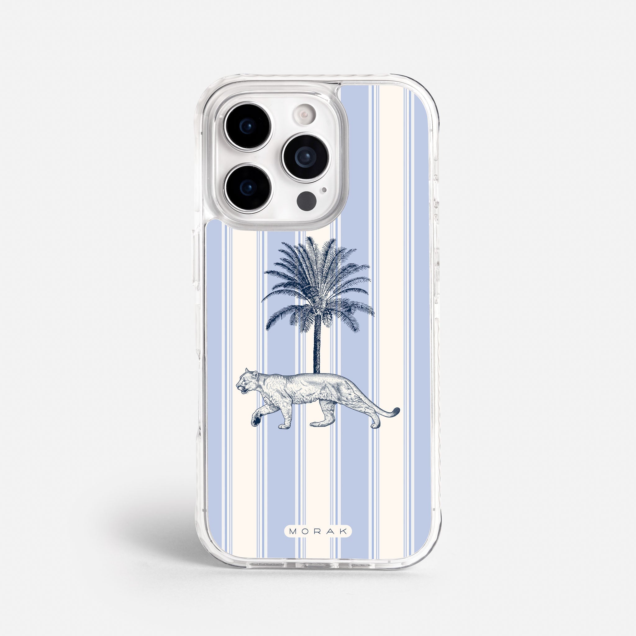 Case Safari Palm - Blanco Premium – Protección antigolpe | Diseño colombiano | Morak