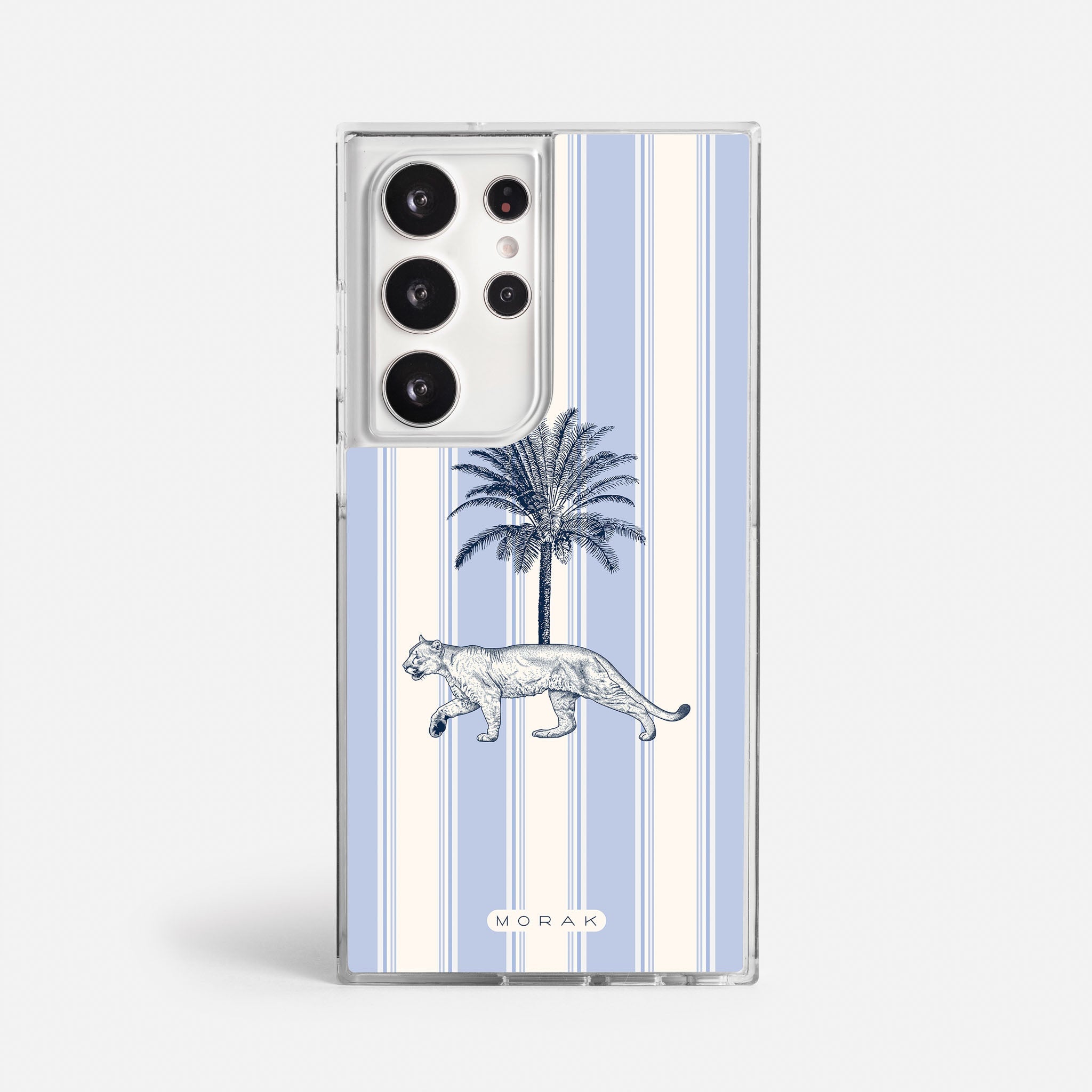 Case Safari Palm - Blanco Premium – Protección antigolpe | Diseño colombiano | Morak