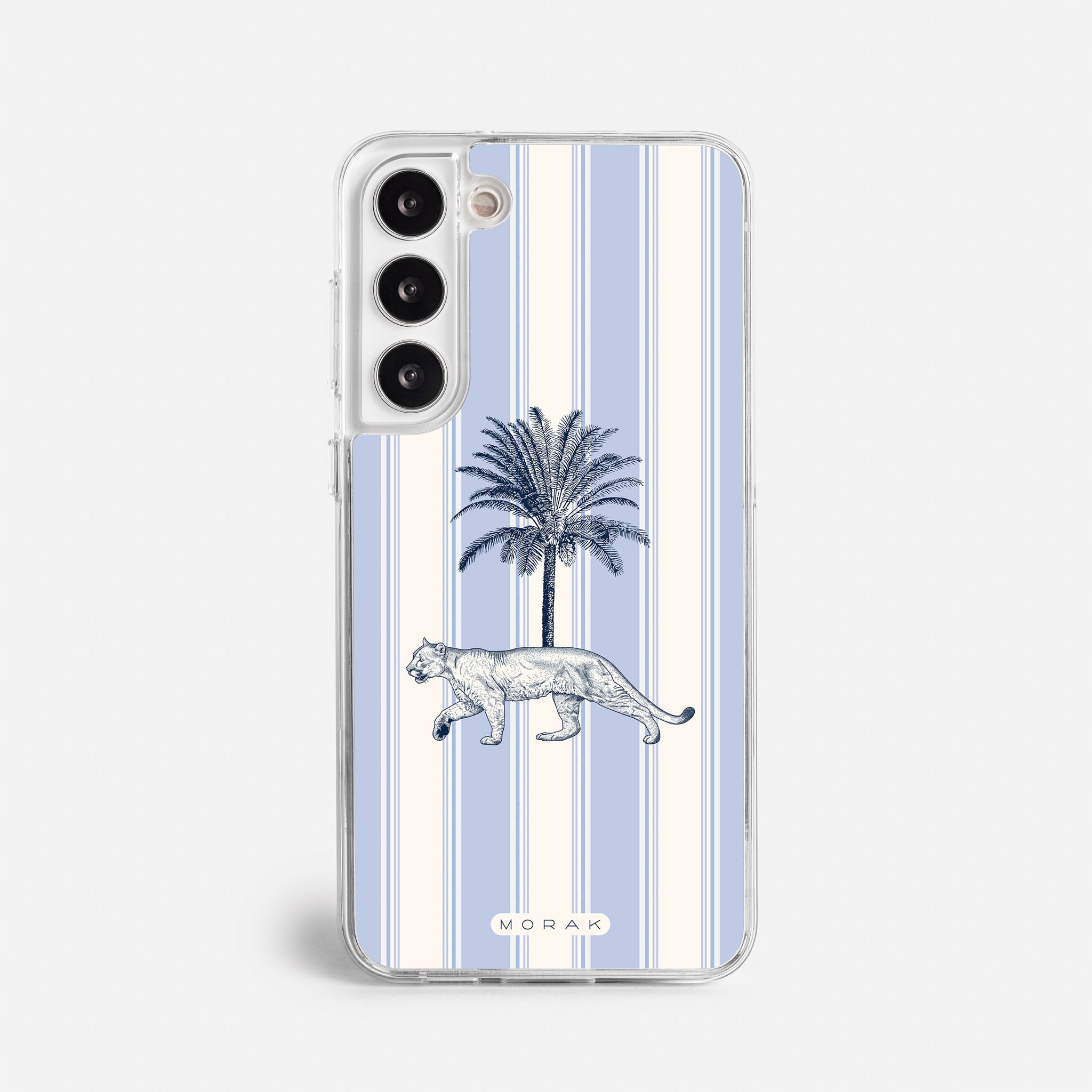 Case Safari Palm - Blanco Premium – Protección antigolpe | Diseño colombiano | Morak