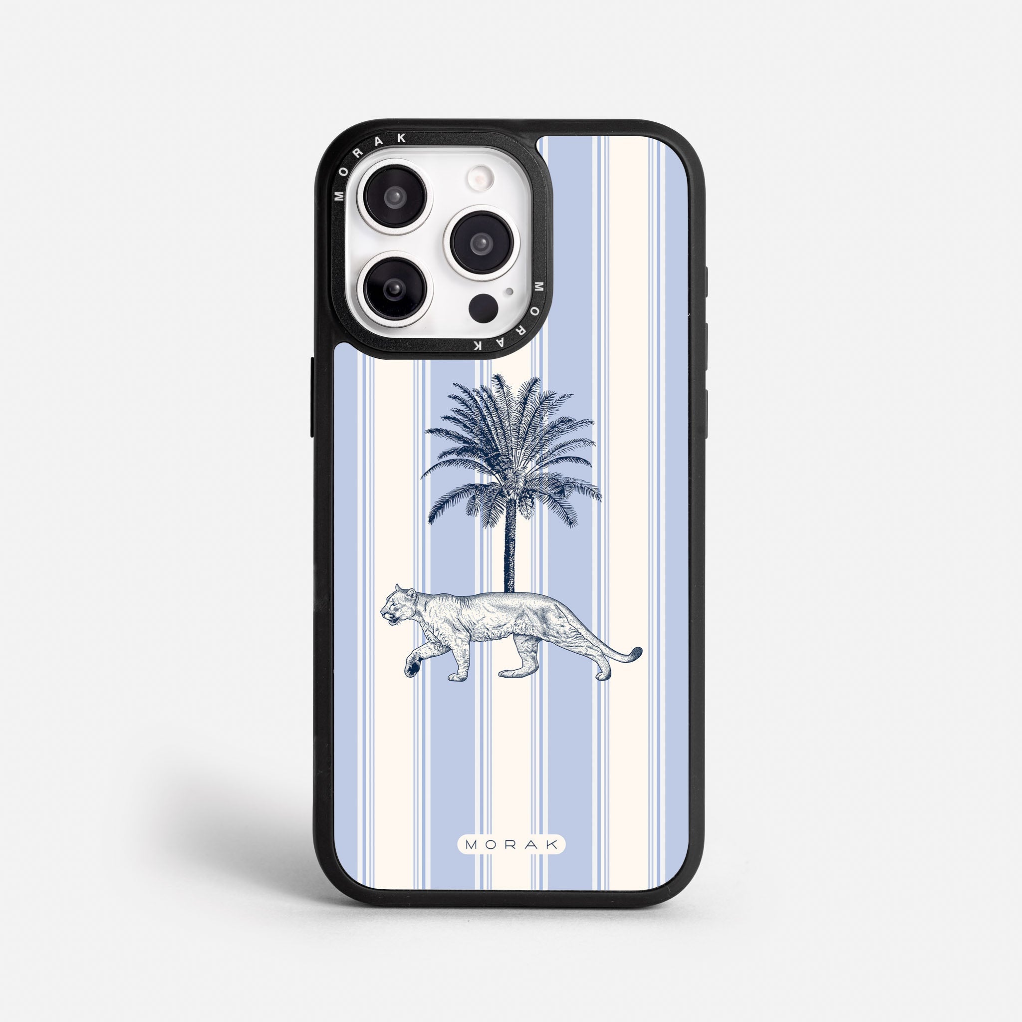 Case Safari Palm - Blanco Premium – Protección antigolpe | Diseño colombiano | Morak