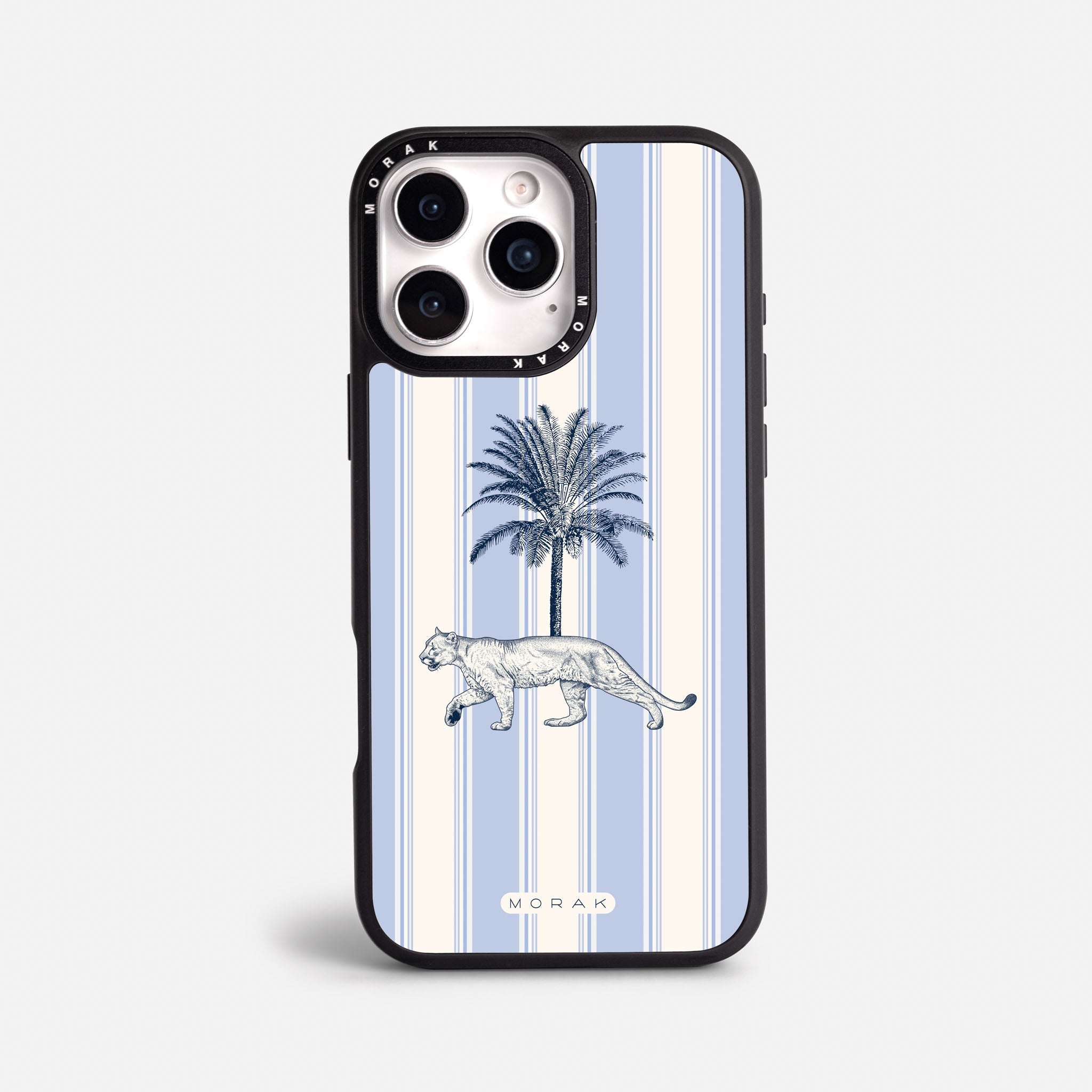 Case Safari Palm - Blanco Premium – Protección antigolpe | Diseño colombiano | Morak