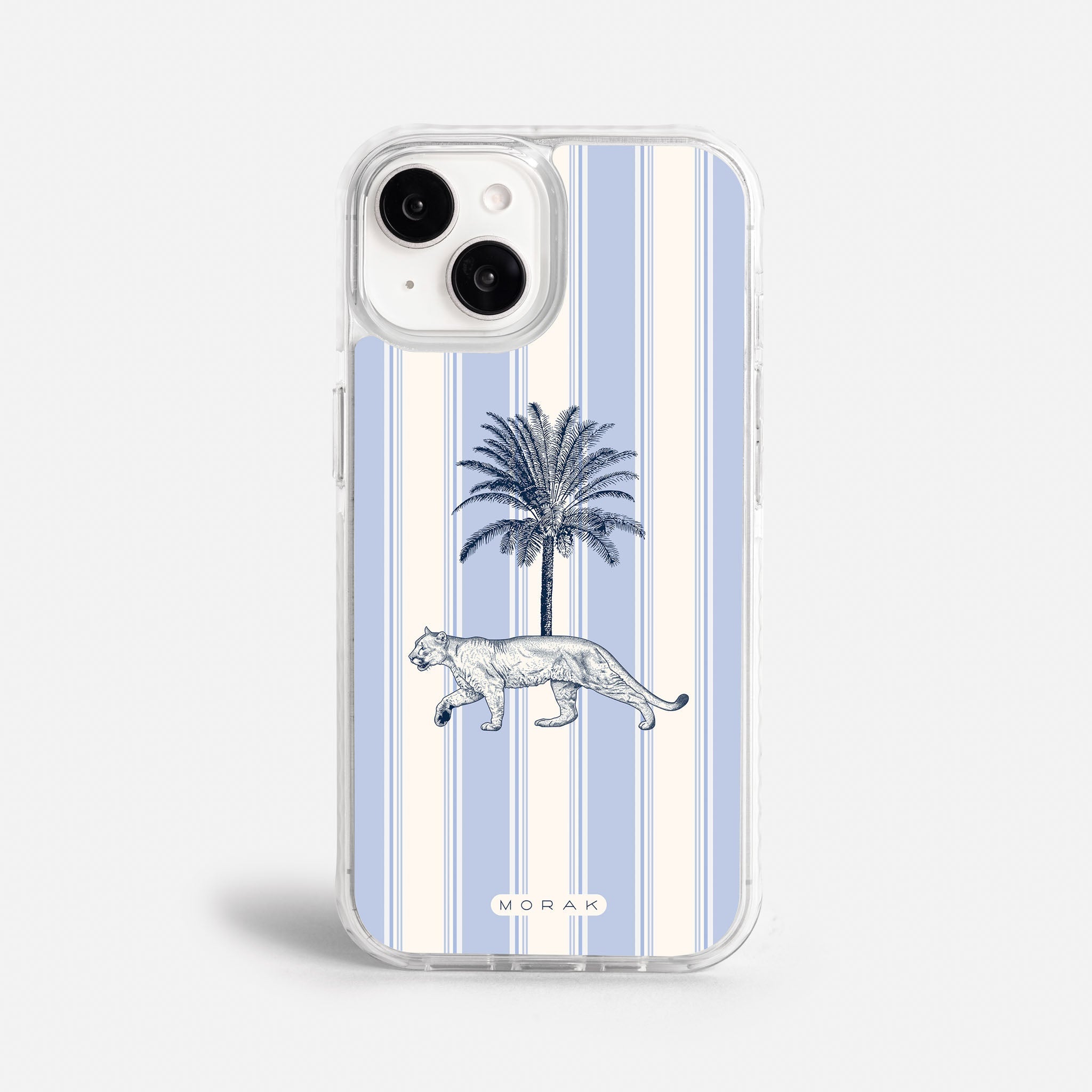 Case Safari Palm - Blanco Premium – Protección antigolpe | Diseño colombiano | Morak
