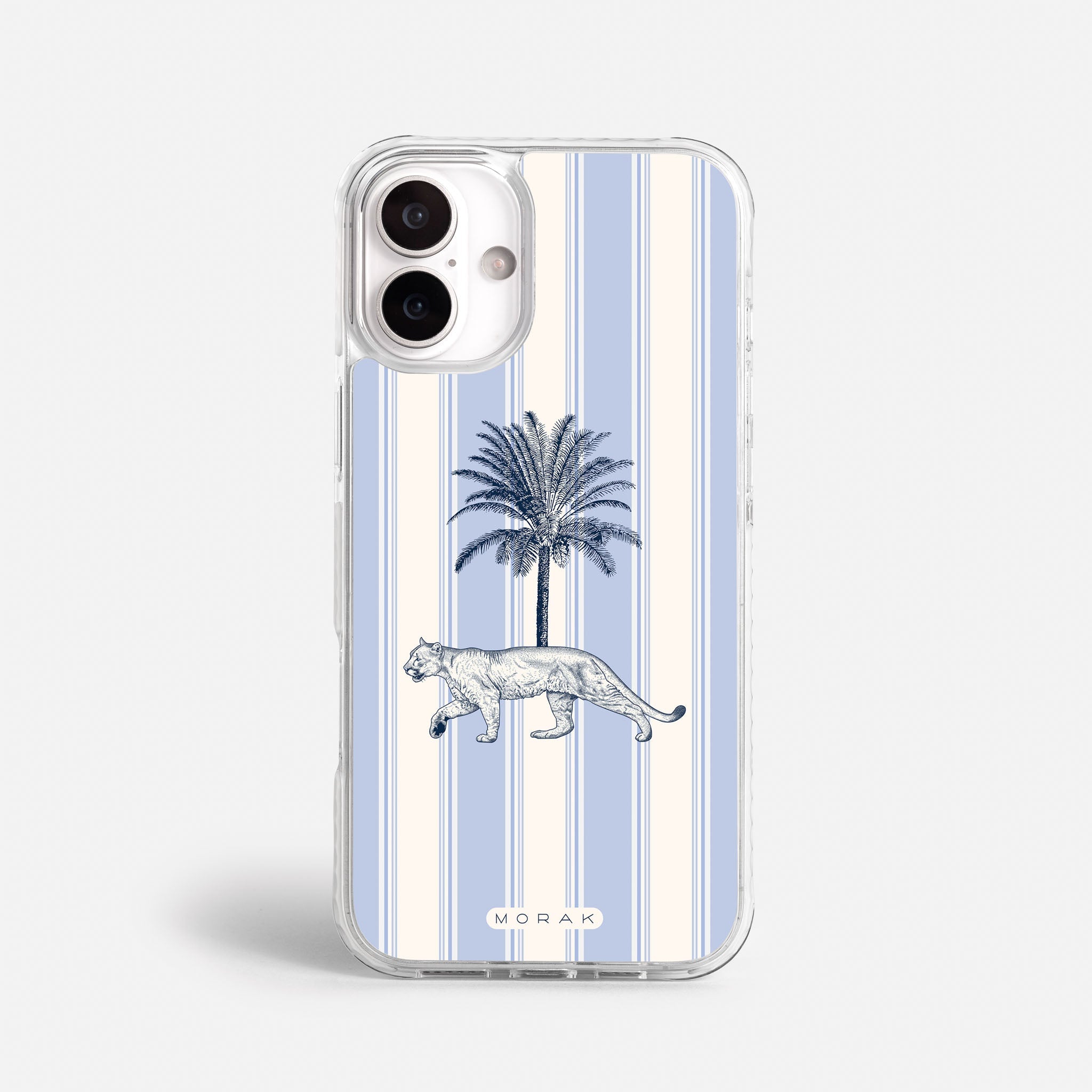 Case Safari Palm - Blanco Premium – Protección antigolpe | Diseño colombiano | Morak