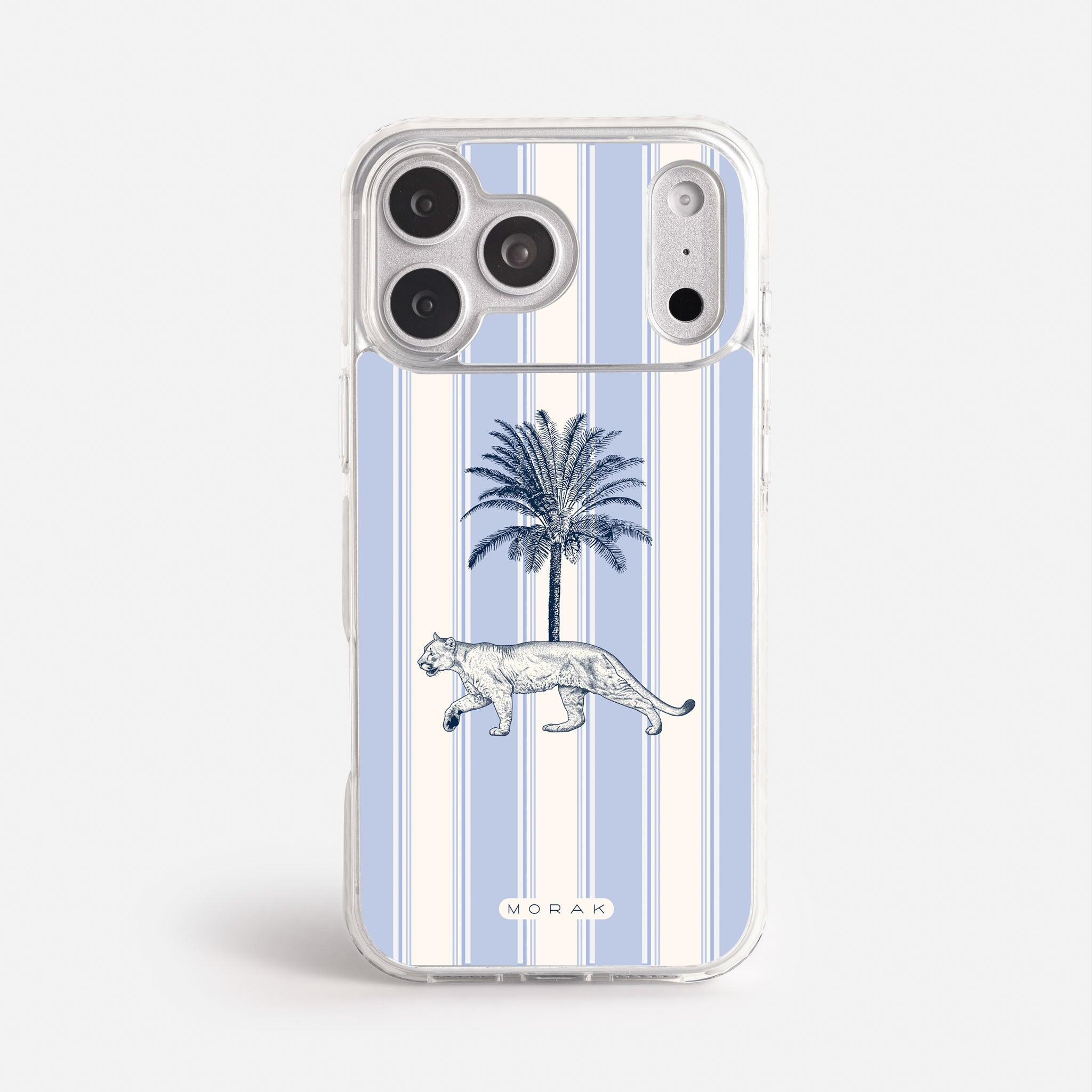 Case Safari Palm - Blanco Premium – Protección antigolpe | Diseño colombiano | Morak
