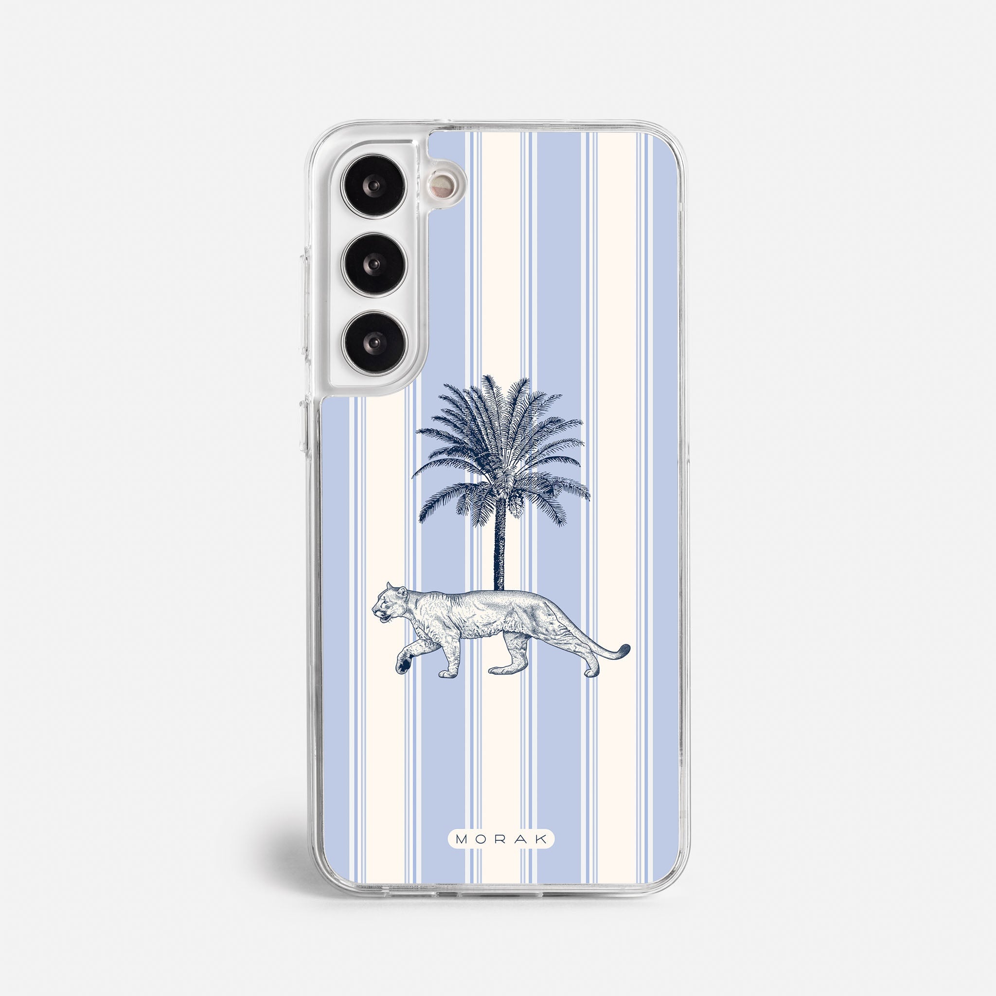 Case Safari Palm - Blanco Premium – Protección antigolpe | Diseño colombiano | Morak