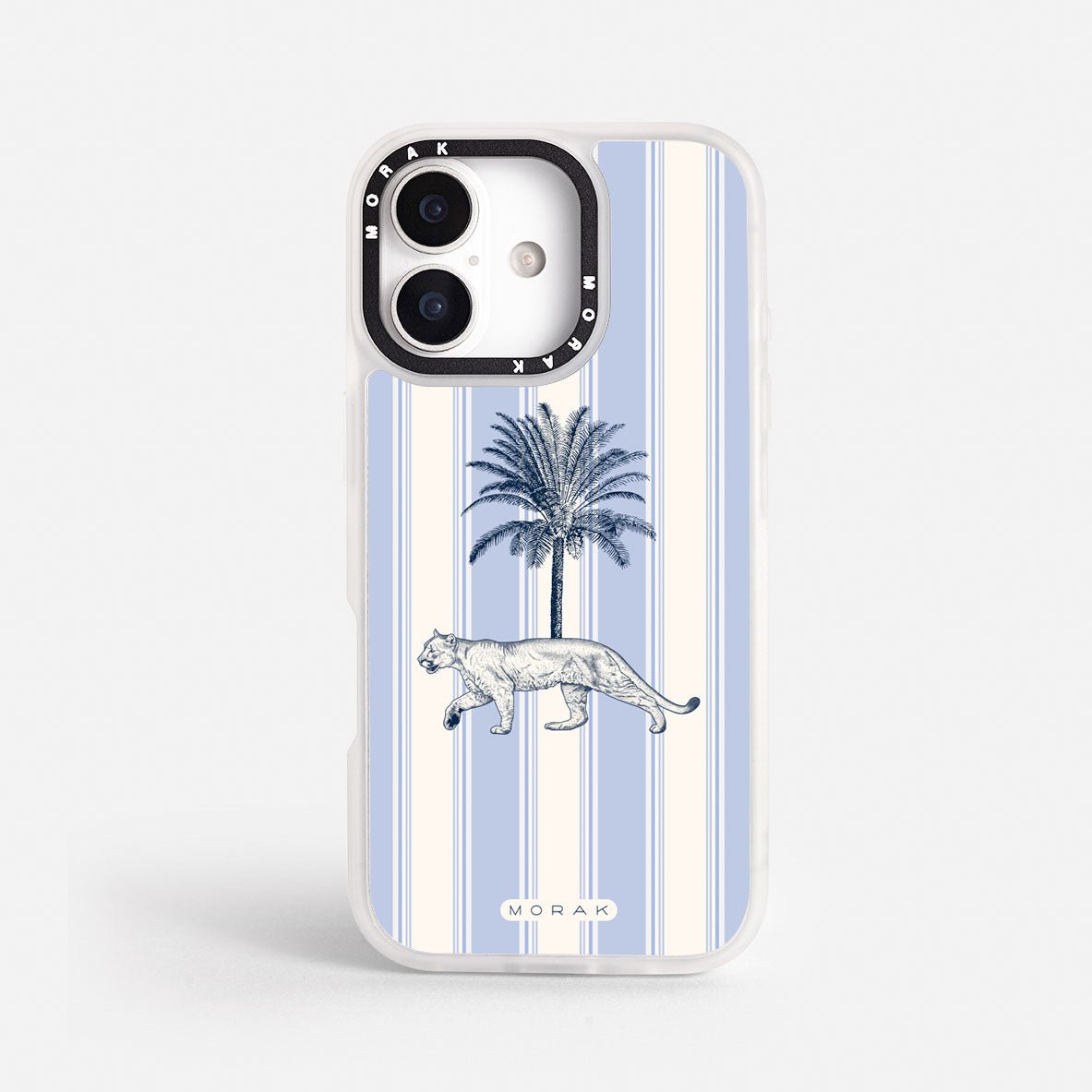Case Safari Palm - Blanco Premium – Protección antigolpe | Diseño colombiano | Morak
