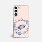 Case Funda Sea Circle - Blanco Premium Para iPhone 17-12 Samsung S26-S22