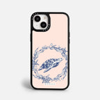 Case Funda Sea Circle - Blanco Premium Para iPhone 17-12 Samsung S26-S22