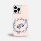 Case Funda Sea Circle - Blanco Premium Para iPhone 17-12 Samsung S26-S22