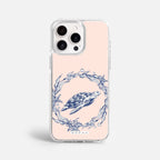 Case Funda Sea Circle - Blanco Premium Para iPhone 17-12 Samsung S26-S22