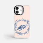 Case Funda Sea Circle - Blanco Premium Para iPhone 17-12 Samsung S26-S22