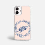 Case Funda Sea Circle - Blanco Premium Para iPhone 17-12 Samsung S26-S22