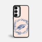 Case Funda Sea Circle - Blanco Premium Para iPhone 17-12 Samsung S26-S22