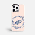 Case Funda Sea Circle - Blanco Premium Para iPhone 17-12 Samsung S26-S22