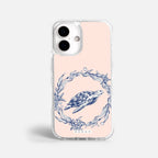 Case Funda Sea Circle - Blanco Premium Para iPhone 17-12 Samsung S26-S22