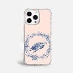 Case Funda Sea Circle - Blanco Premium Para iPhone 17-12 Samsung S26-S22