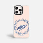 Case Funda Sea Circle - Blanco Premium Para iPhone 17-12 Samsung S26-S22