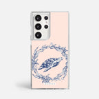 Case Funda Sea Circle - Blanco Premium Para iPhone 17-12 Samsung S26-S22