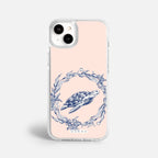 Case Funda Sea Circle - Blanco Premium Para iPhone 17-12 Samsung S26-S22