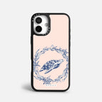 Case Funda Sea Circle - Blanco Premium Para iPhone 17-12 Samsung S26-S22