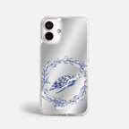 Case Funda Sea Circle - Espejo Premium Para iPhone 17-12 Samsung S26-S22