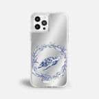 Case Funda Sea Circle - Espejo Premium Para iPhone 17-12 Samsung S26-S22