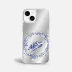 Case Funda Sea Circle - Espejo Premium Para iPhone 17-12 Samsung S26-S22