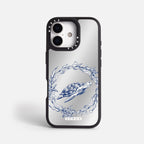 Case Funda Sea Circle - Espejo Premium Para iPhone 17-12 Samsung S26-S22