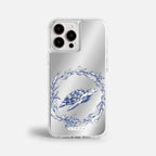 Case Funda Sea Circle - Espejo Premium Para iPhone 17-12 Samsung S26-S22