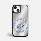 Case Funda Sea Circle - Espejo Premium Para iPhone 17-12 Samsung S26-S22