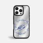Case Funda Sea Circle - Espejo Premium Para iPhone 17-12 Samsung S26-S22