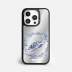 Case Funda Sea Circle - Espejo Premium Para iPhone 17-12 Samsung S26-S22