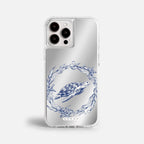 Case Funda Sea Circle - Espejo Premium Para iPhone 17-12 Samsung S26-S22