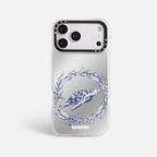 Case Funda Sea Circle - Espejo Premium Para iPhone 17-12 Samsung S26-S22